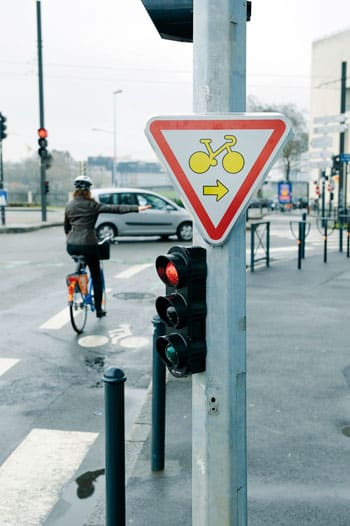 sécurité à vélo à Grenoble