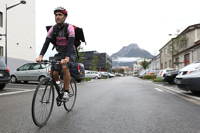 Vélocité services société de livraisons expresses à vélo sur Grenoble