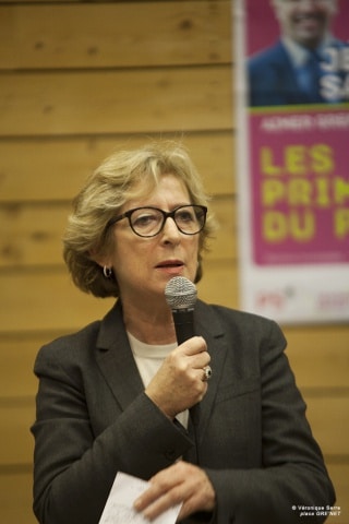 Geneviève Fioraso au 4ème CaféDébat Grenoble Ville d'Innovation et Polique de l'Emploi