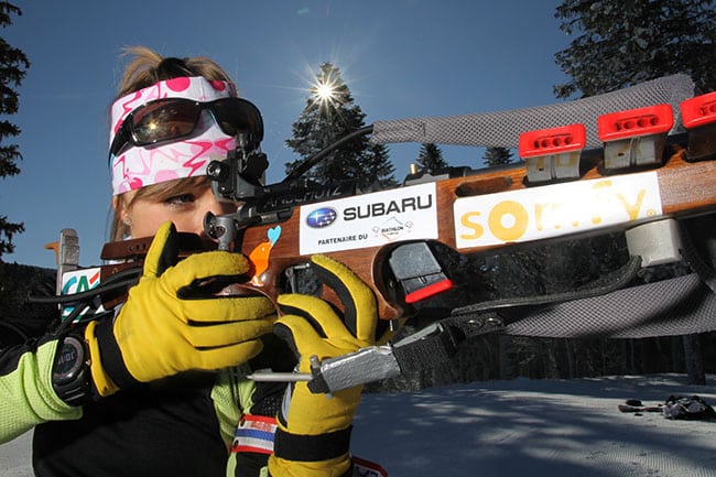 Une des solutions des sites nordiques : se diversifier raquettes chiens de traineaux biathlon viennent en renfort