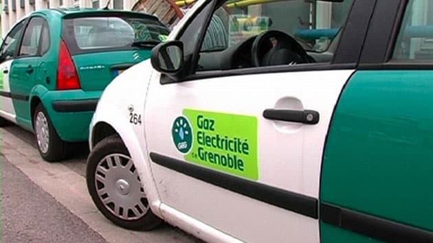GEG voiture Gaz électricité de Grenoble