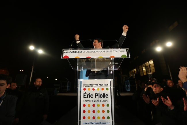 Eric Piolle nouveau maire écologiste à Grenoble