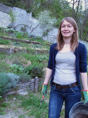 Jardin des Cairns Bastille Grenoble jardinage taille sécateur