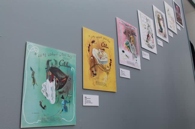 Des affiches publicitaires pour les bas Citiba © Maïlys Medjadj - Place Gre'net