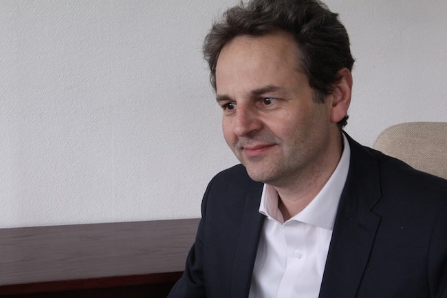 Vincent Fristot adjoint à l’urbanisme et au logement, en charge de la transition énergétique et nouveau président de GEG. © Sara Saidi - placegrenet.fr