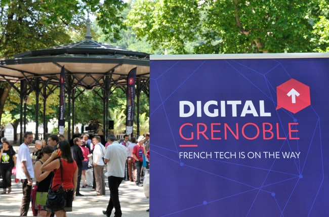 Digital Grenoble French tech is on the way Barbecue numérique au Jardin de ville de Grenoble le 20 juin 2014 startup. © Paul Turenne - placegrenet.fr