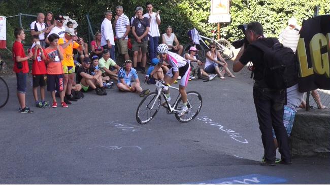 © Joël Kermabon - Place Gre'net - prise de la Bastille course cycliste de Grenoble