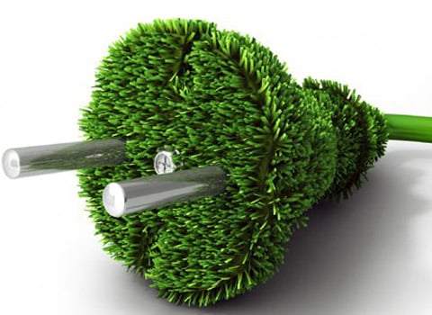 prise de courant électricité verte énergies renouvelables