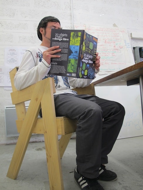 La chaise Scala du designer Mathieu Gabiot adaptée par Entropie ou le design libre