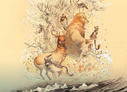 L'affiche du 28ème Festival du Film Nature et Environnement © Frapna Isère