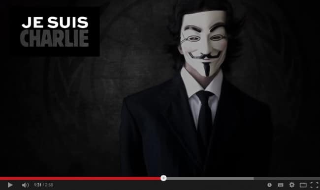 « Peuples du monde, l'instant est grave... » La vidéo des Anonymous l'est aussi. Au point hélas de nuire à son message en frôlant le ridicule.