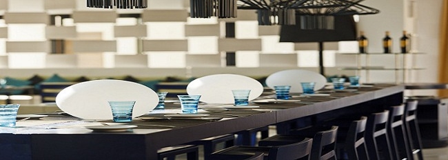 Sofitel d'Essaouira avec des lampes autonomes Flatball FC à Led © Smart&Green