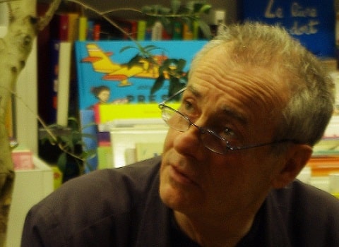 Jean Rolin présente son dernier roman à la librairie Le Square. © Lise Blein-Renaudot
