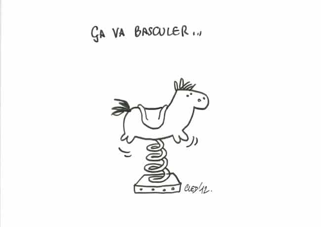 Dessin de presse de Cled'12 - débat à l'occasion des élections départementales Isère
