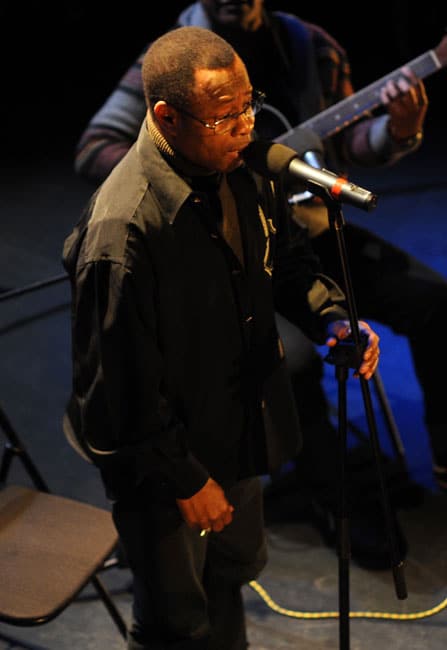 Malan Mané présent au Printemps du livre de Grenoble 2015. DR