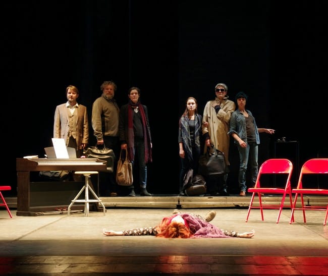 "Lost in Tchekhov" en représentation début avril à l'Amphithéâtre © M Panczuk