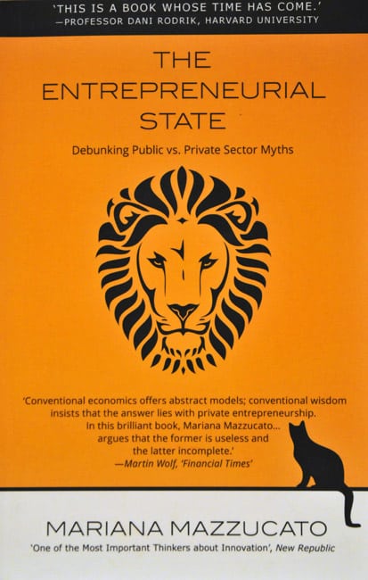 Couverture The Entrepreneurial State Mariana Mazzucato economist