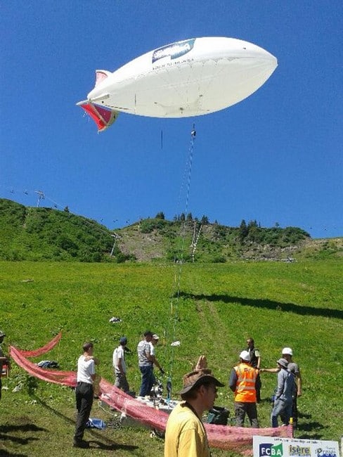 Le public pourra découvrir lors de démonstrations, le débardage par ballon. © Cofor 38