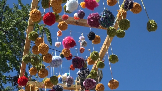 Les pompons. © Joël Kermabon - ¨Place Gre'net