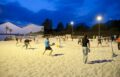 Jusqu'au 30 octobre, le public peut s'essayer à une douzaine de sports de sable dont le Tambourin. © AD2S