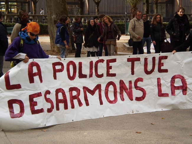 Hommage à Rémi Fraisse. © Joël Kermabon - Place Gre'net