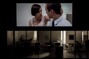 "Nobody", la performance filmique signée Cyril Teste et le Collectif MxM. © Simon Gosselin