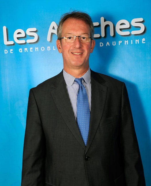 Dominique Verdiel, président du journal Les Affiches de Grenoble et du Dauphiné. DR