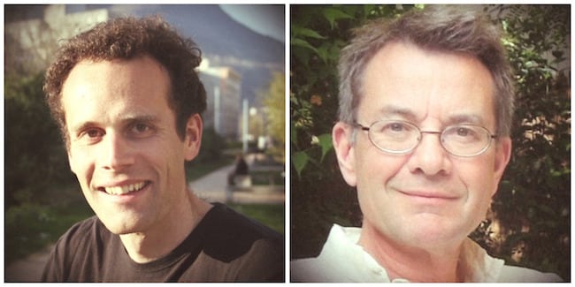 Alexis Bedoin (à gauche) et Jacques Baumier (à droite), fondateurs de C'est Fait Ici. © C'est Fait Ici