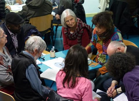 Troisième soirée-rencontre du cycle "Pour Comprendre", le vendredi 20 novembre 2015, organisé par "Villeneuve Debout". © Séverine Cattiaux - placegrenet.fr