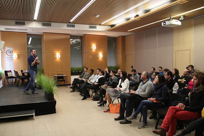 Conférence Web in Alps (WIA10) samedi 28 novembre 2015 à la Chambre des métiers et de l'artisanat de l'Isère. DR