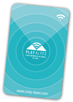 Carte Play Alpes Isere Ski DR