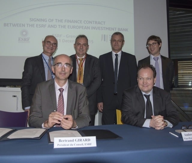 La BEI débloque 65 millions d'euros pour le financement de la modernisation de l'ESRF. © ESRF