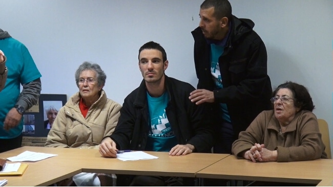 Des représentants de l'Alliance citoyenne. © Joël Kermabon - Place Gre'net
