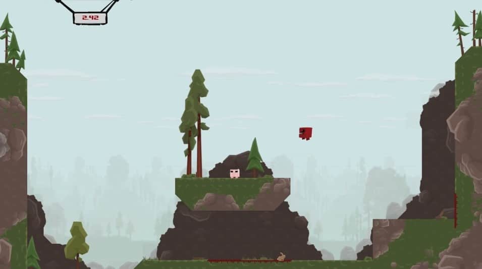 Super Meat Boy, infernal jeu de plate-forme très prisé des speed-runners. DR