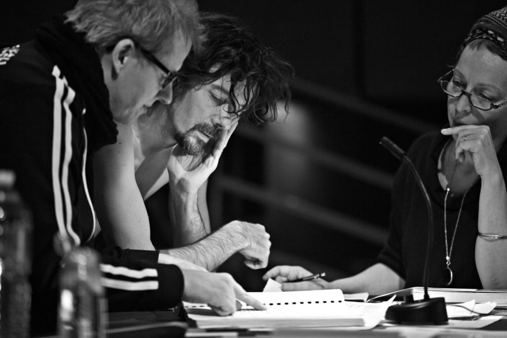 Falk Richter et Stanislas Nordey © Jean-Louis Fernandez