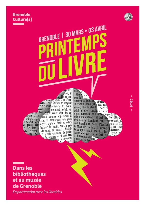 Visuel de l'édition 2016 du Printemps du livre