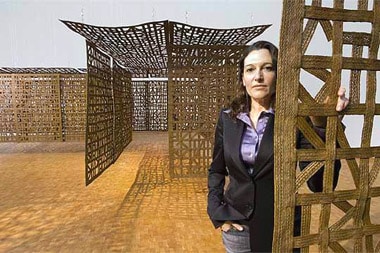 L'artiste espagnole Cristina Iglesias. DR