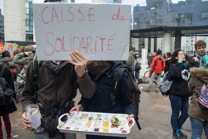 Manifestation contre la loi El Khomri. Grenoble, 5 avril 2016. © Yuliya Ruzhechka - www.placegrenet.fr