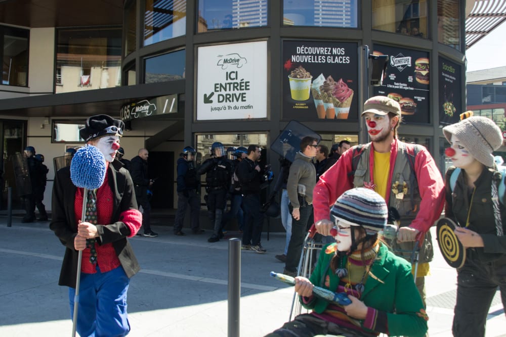 Manifestation contre la loi de travail, 28 Avril 2016. © Yuliya Ruzhechka - Place Gre'Net