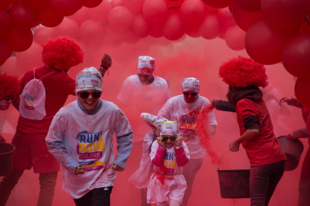 Run'Bow Colors Grenoble. © Yuliya Ruzhechka - Place Gre'Net