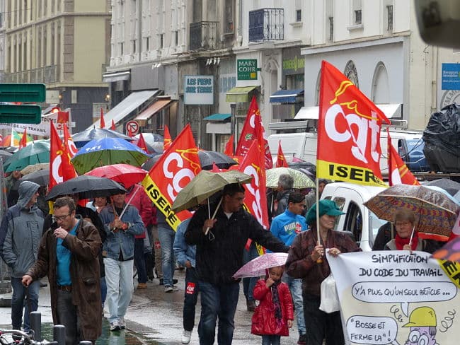 Manifestation du 19 mai 2016. © Alexandra Moullec