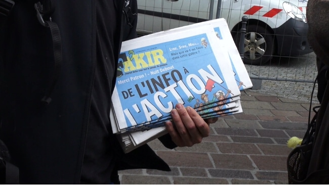 Fakir, le journal indépendant et alternatif engagé à gauche. © Joël Kermabon - Place Gre'net