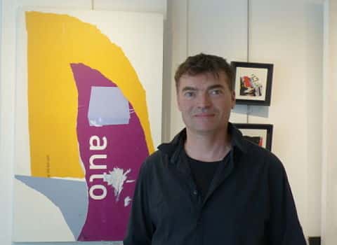 Jean-Jacques André, propriétaire de la galerie Origin. © Alexandra Moullec