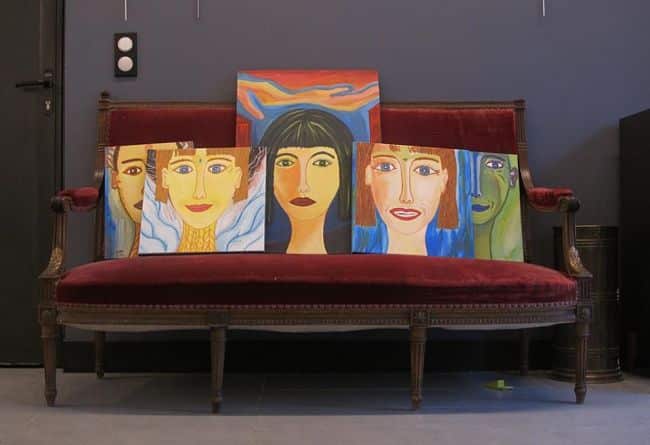 Oeuvres de Christine Chevrier. © Galerie Origin