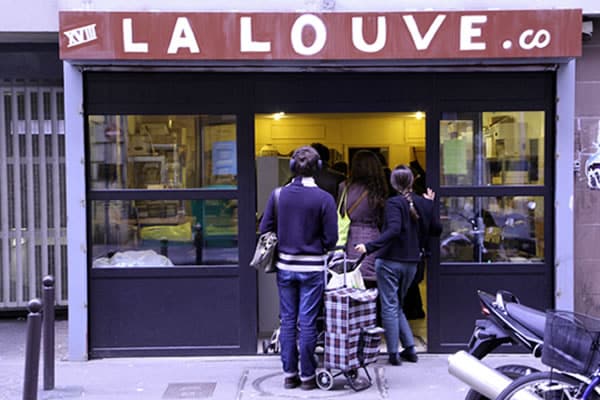 Le supermarché collaboratif la Louve à Paris. DR