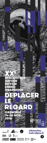 Affiche des XXe Rencontres autour du film ethnographique