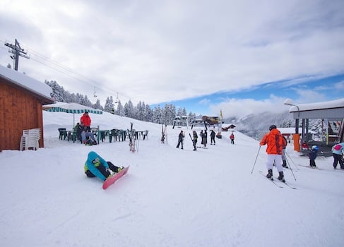 La station de ski de Saint-Pierre-de-Chartreuse. Crédit Chartreuse Tourisme - D. Mignot