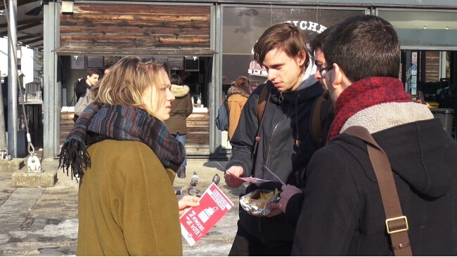 L'occasion de discuter, d'échanger. © Joël Kermabon - Place Gre'net
