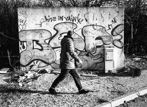 Graffiti Dof le Bof © Thibault Lefébure