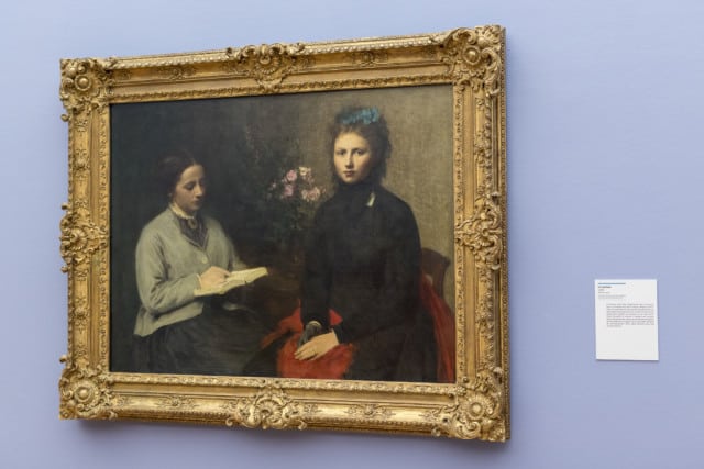La Lecture, 1870. Huile sur toile. H. 95 ; L. 123 cm Lisbonne, fondation Calouste Gulbenkian. © Pascale Cholette